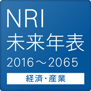 NRI未来年表　経済・産業